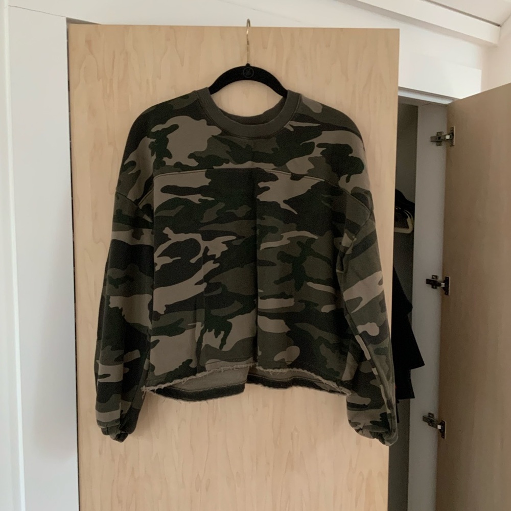 ATM camo sweatshirt